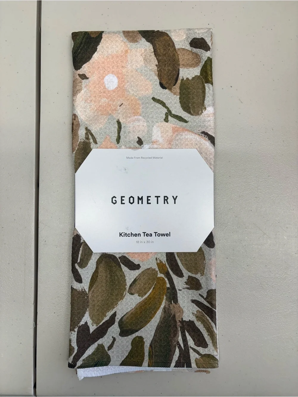 NWT Geometry Tea Towel